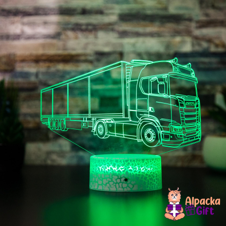 Lampă 3D Scania - Tir [0]