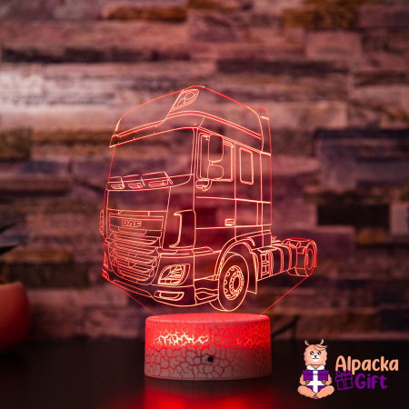 Lampă 3D DAF - Cap Tractor [2]