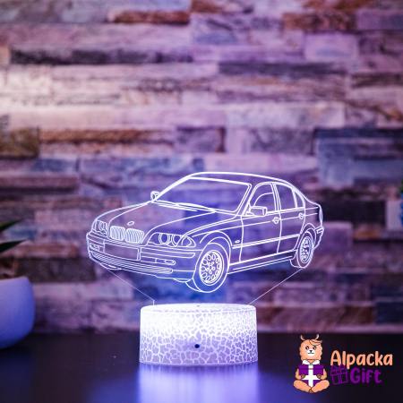 Mașini - Lampă 3D BMW E46