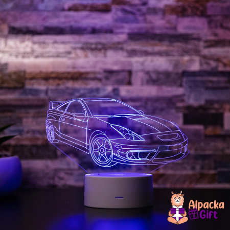 Lampă 3D Toyota Celica [1]