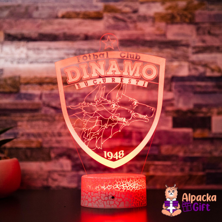 Lampă 3D Dinamo București [0]