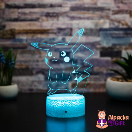 Lampă 3D Pikachu [1]