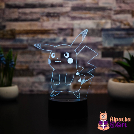 Lampă 3D Pikachu [0]