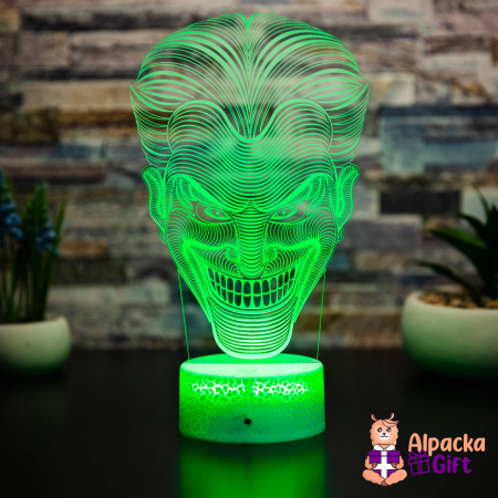 Personaje si Supereroi - Lampă 3D Joker