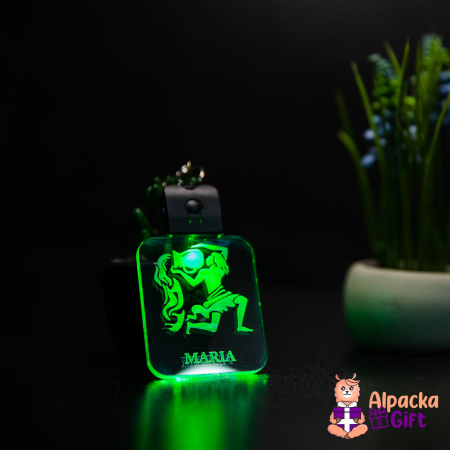 Breloc LED Zodia Vărsător [2]