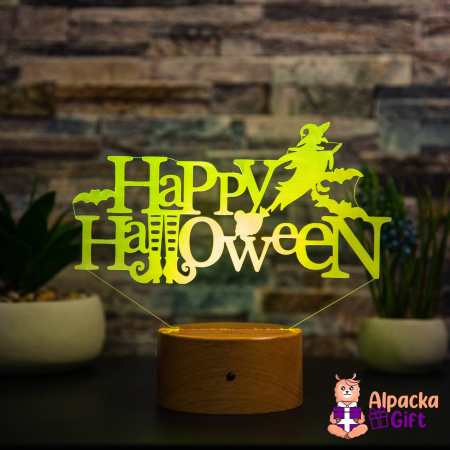 Lampă 3D Happy Halloween [1]