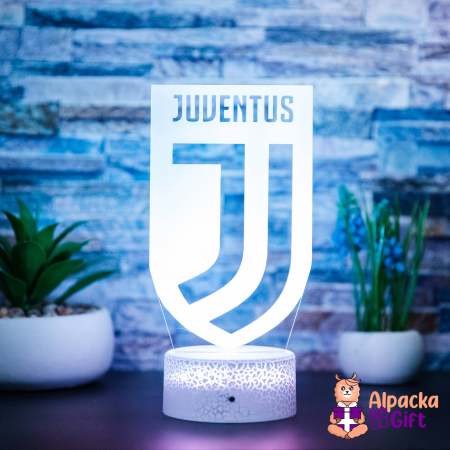 Fotbal - Lampa 3D Juventus Torino