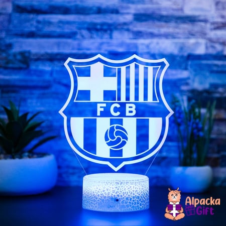 Fotbal - Lampa 3D FC Barcelona