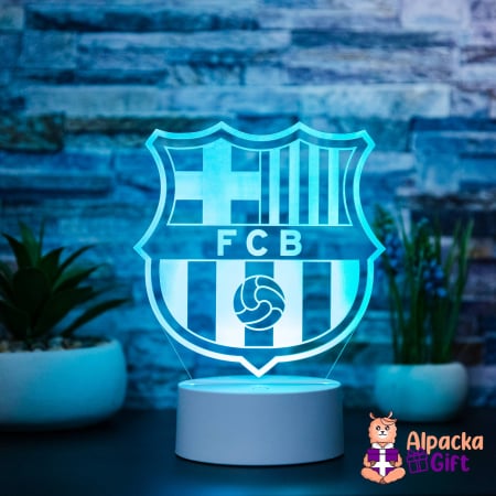 Lampa 3D FC Barcelona [2]