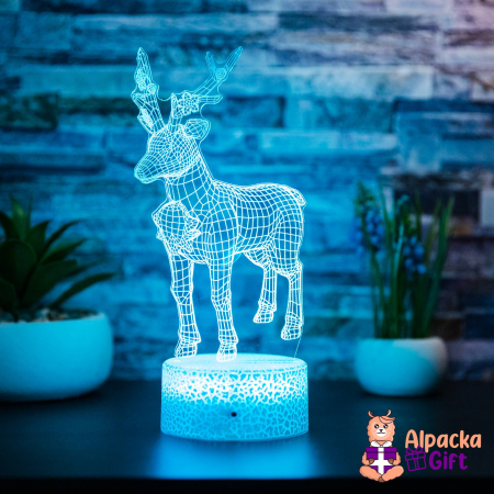Lampă 3D Ren [1]