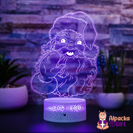 Lampa 3D Moș Crăciun 2 [2]
