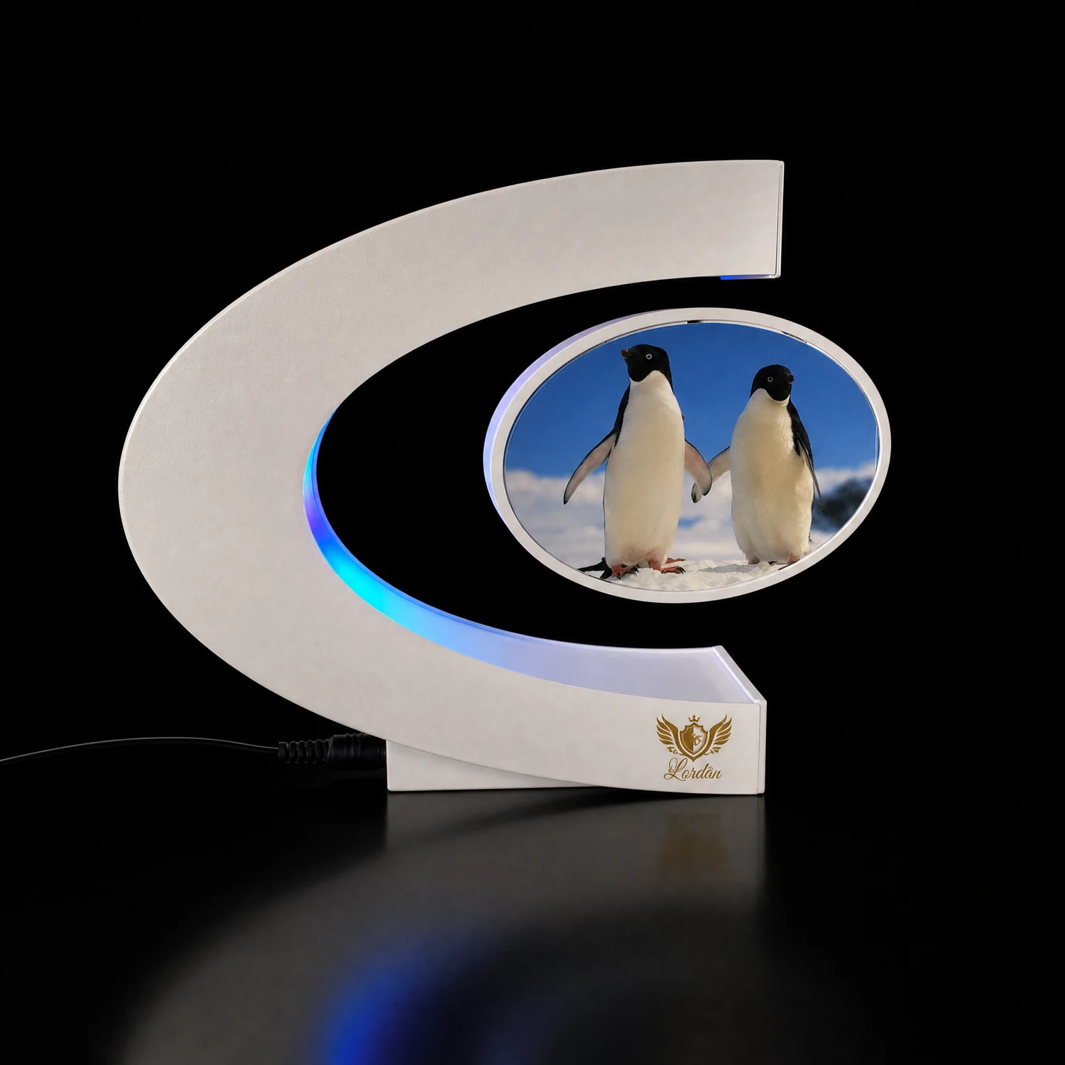 Lampi Levitante - Lampă Foto Levitantă cu LED RGB Albă Alpacka Gift