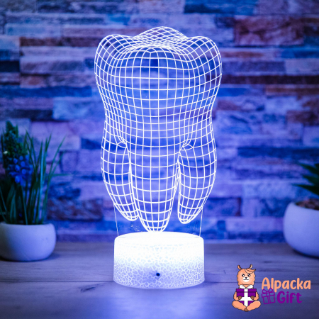 Doctori/Personal Medical - Lampă 3D - Dinte 1