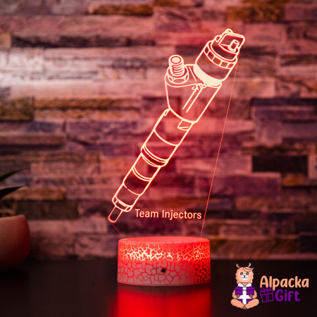 Lămpi 3D - Lampă 3D Injector