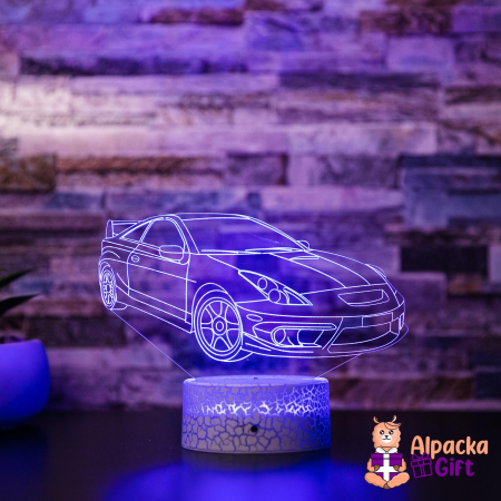 Mașini - Lampă 3D Toyota Celica