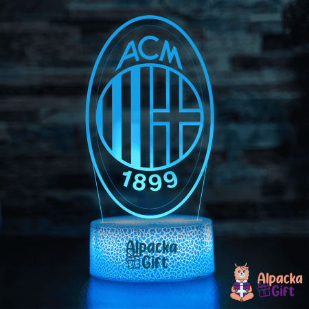 Fotbal - Lampă 3D AC Milan
