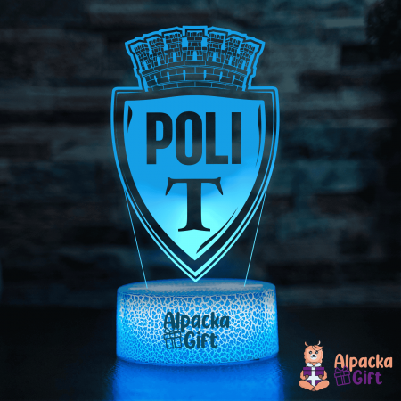 Fotbal - Lampă 3D - Poli Timișoara