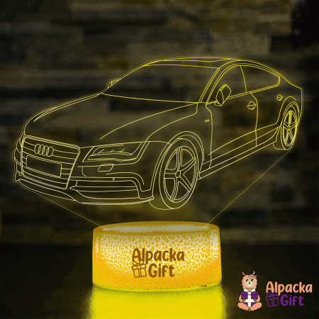 Mașini - Lampă 3D Audi A7