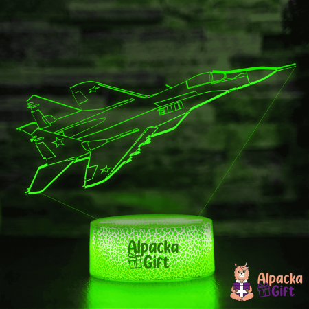 Lămpi 3D - Lampă 3D - Avion 3
