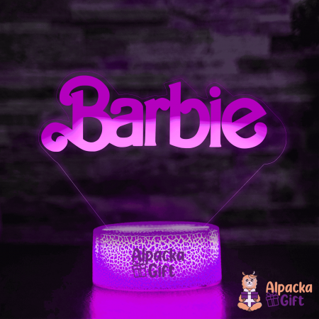 Lampă 3D - Barbie [3]
