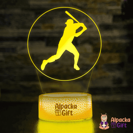Sportivi - Lampă 3D - Baseball
