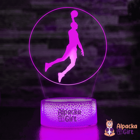 Sportivi - Lampă 3D - Basket