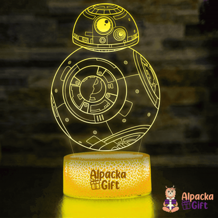 Lampă 3D - BB-8 [4]