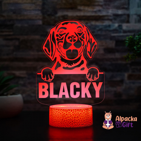 Rase de Caini - Lampă 3D - Beagle