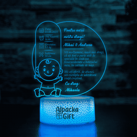 Lampa 3D Bebe 2 [2]