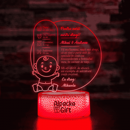 Lampa 3D Bebe 2 [4]
