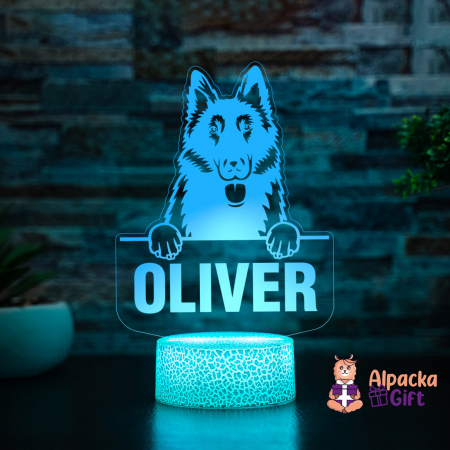 Lampă 3D - Ciobanesc Belgian [4]