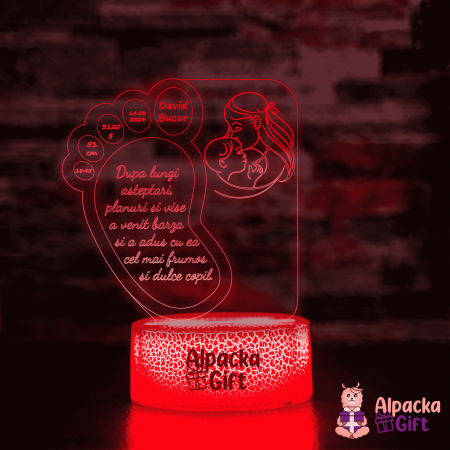 Lampa 3D - Bebe 3 [3]