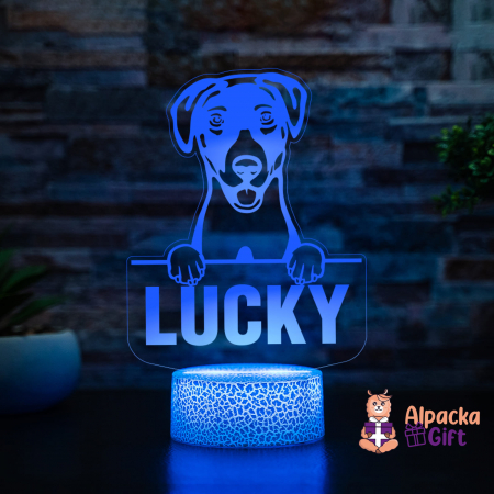 Lampă 3D - Blue Lacy [1]
