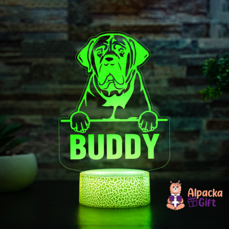 Lampă 3D - Boerboel [3]
