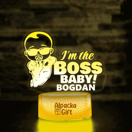 Lampi 3D Diverse - Lampă 3D - Boss Baby