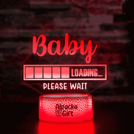 Lampă 3D - Baby Loading [3]