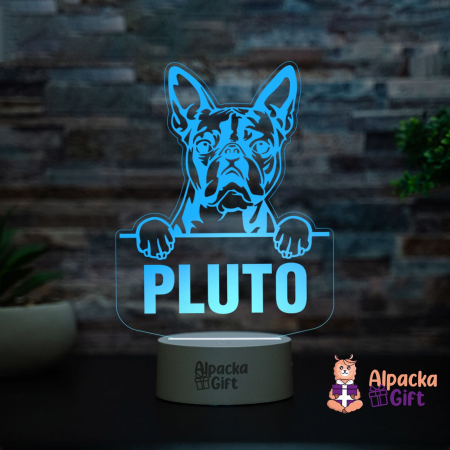 Lampă 3D Boston Terrier [0]