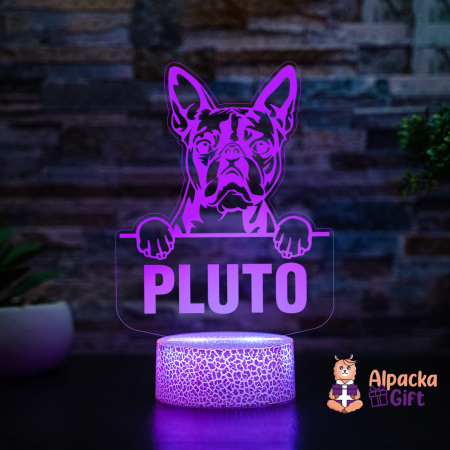 Lampă 3D - Boston Terrier [1]