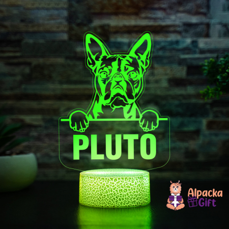 Lampă 3D - Boston Terrier [3]