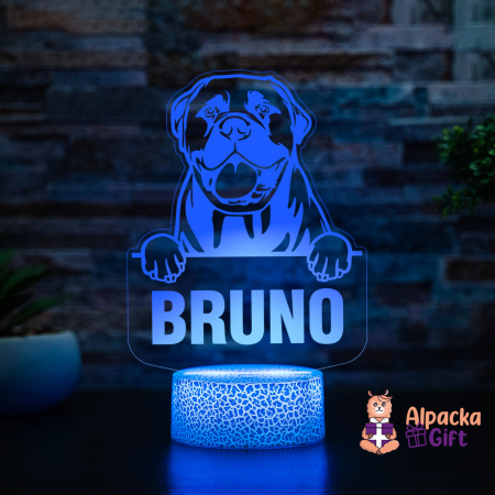 Lampă 3D - Bullmastiff [2]