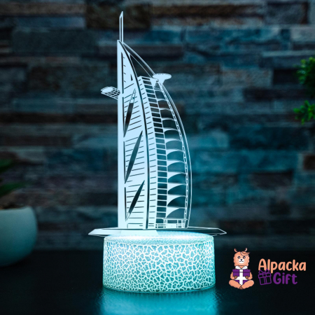 Lampa 3D Burj Al Arab [1]