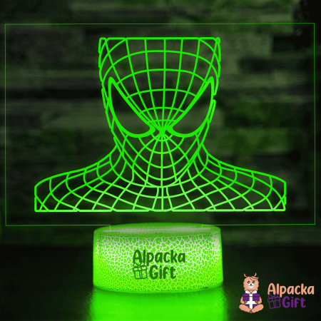 Lampa 3D -Bust Omul Paianjen [1]