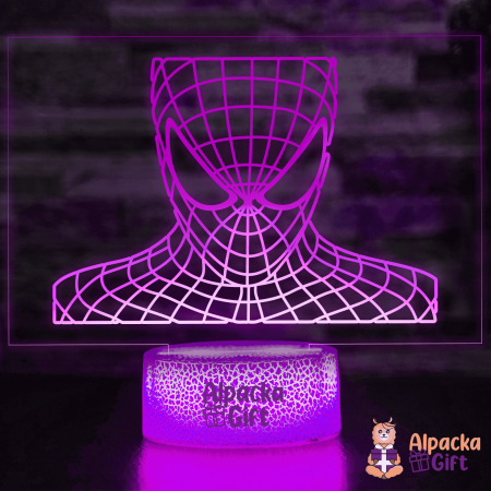Lampa 3D -Bust Omul Paianjen [3]