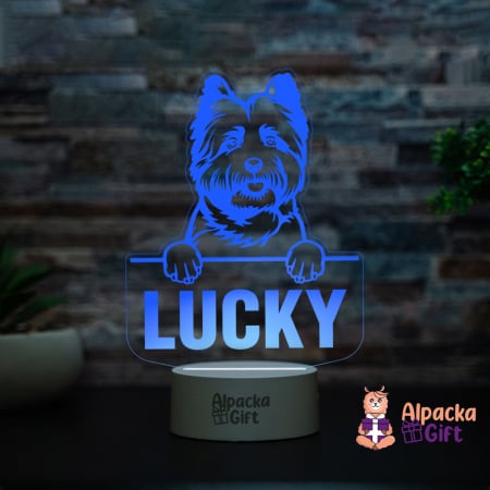 Lampă 3D Cairn Terrier [2]