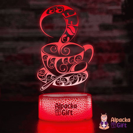 Lampă 3D - Ceașcă de Cafea [3]