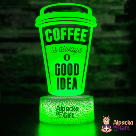 Lămpi 3D - Lampă 3D - Pahar de Cafea