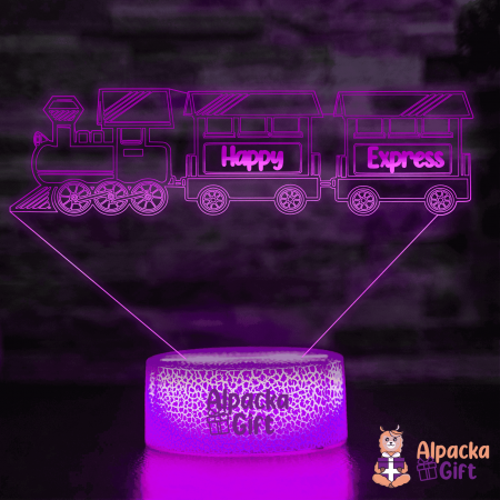 Lampă 3D Tren [3]