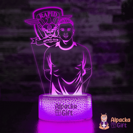 Rapid Bucuresti - Lampă 3D -Claudiu Petrila