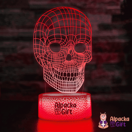 Lămpi 3D - Lampă 3D Craniu