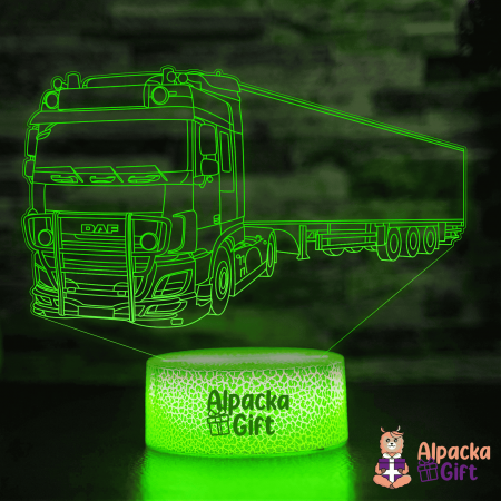 Lămpi 3D - Lampă 3D - DAF Commercial Truck